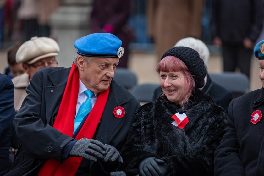 Oficjalne obchody Święta Niepodległości na wrocławskim Rynku
