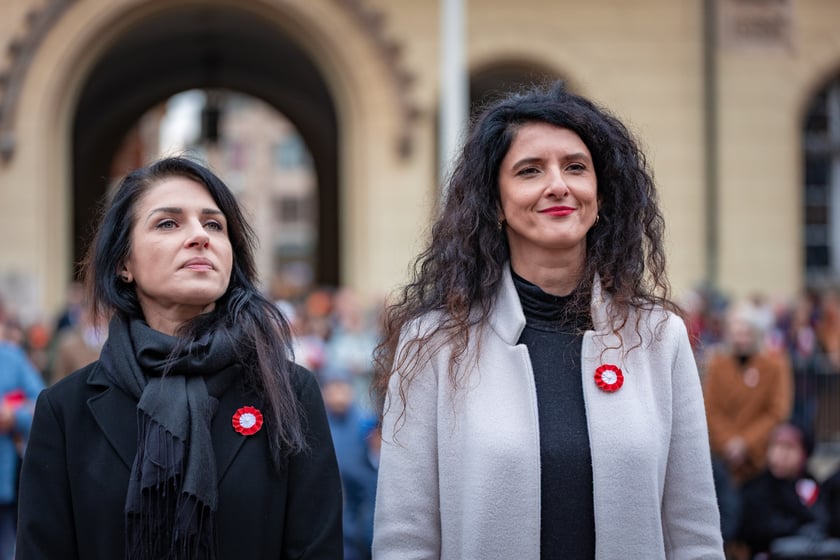 Oficjalne obchody Święta Niepodległości na wrocławskim Rynku