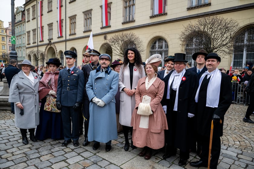 Finał Radosnej Parady Niepodległości w Rynku