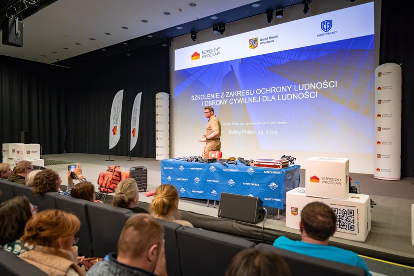 mjr. rez. dr hab. inż. Jarosław Stelmach z Safety Project - prowadzący część ćwiczeniową