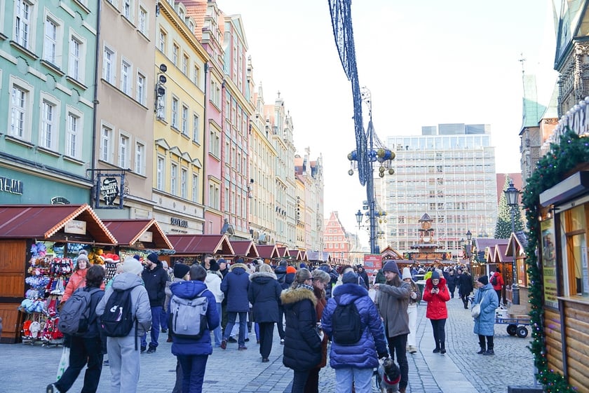 Jarmark Bożonarodzeniowy we Wrocławiu, 22 listopada 2025 r.
