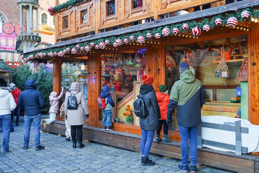 Jarmark Bożonarodzeniowy we Wrocławiu, 22 listopada 2025 r.
