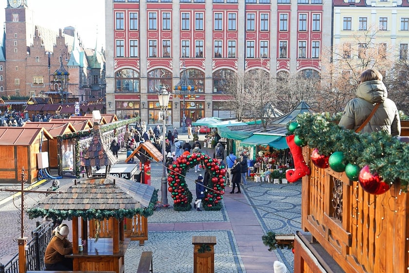 Jarmark Bożonarodzeniowy we Wrocławiu, 22 listopada 2025 r.