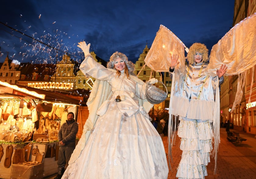 Wieczór otwierający jarmark świąteczny na Rynku we Wrocławiu, 21 listopada 2025