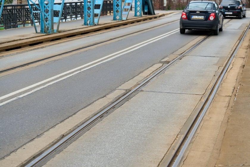 Most Sikorskiego latem 2025 roku