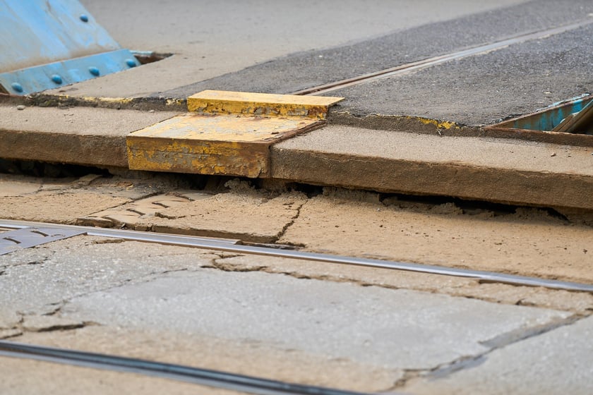 Most Sikorskiego latem 2025 roku