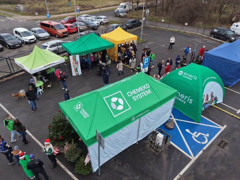 Piknik w PSZOK-u pod hasłem „Wesołych Segregacji i Szczęśliwego Upcyclingu” zorganizowany przez spółkę Ekosystem