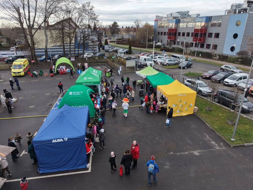 Piknik w PSZOK-u pod hasłem „Wesołych Segregacji i Szczęśliwego Upcyclingu” zorganizowany przez spółkę Ekosystem