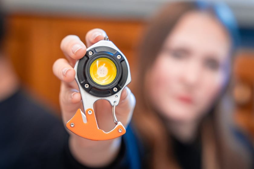 Szkolenie w ramach programu "Bezpieczny Wrocław" w I LO we Wrocławiu