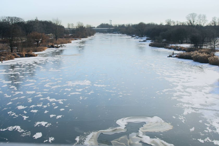 Na Odrze we Wrocławiu pojawił się lód. To zjawisko niespotkane od wielu lat