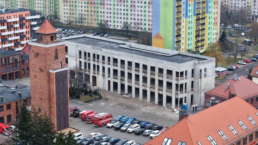 W Centrum znajdą się m.in. sale szkoleniowe i&nbsp; garaże