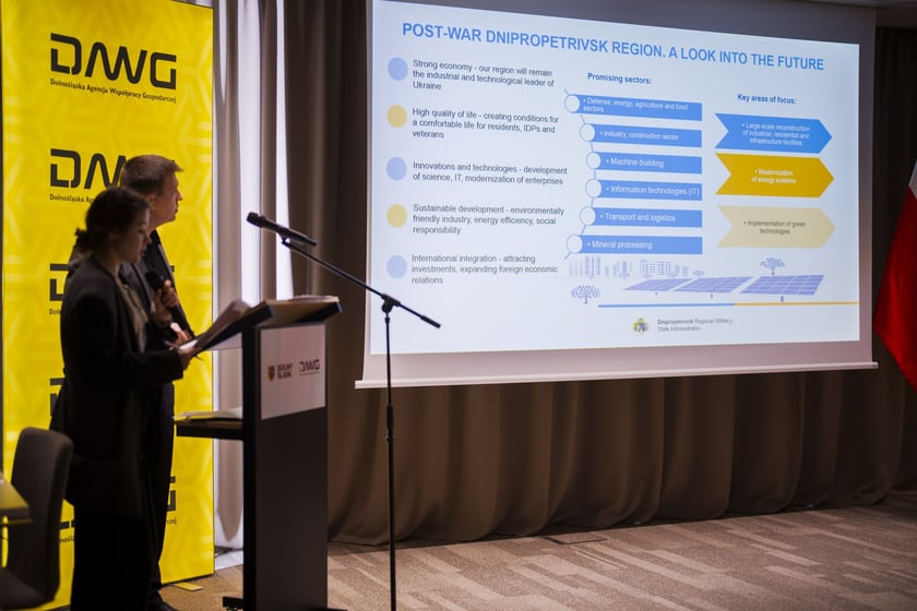 Spotkanie inaugurujące pracę Dolnośląsko-Dnipropietrowskiego Centrum Gospodarczego