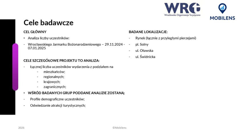 Raport Wrocławski Jarmark Bożonarodzeniowy