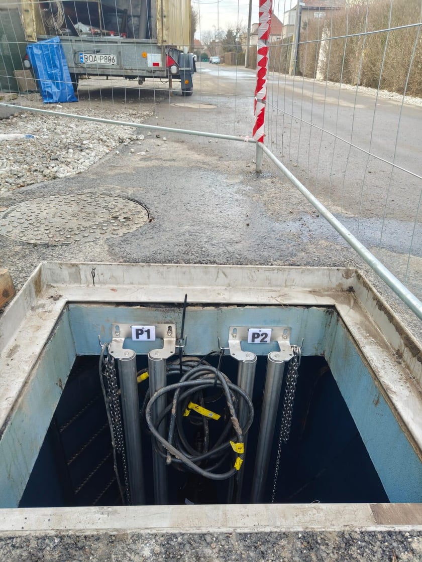 Nowe przyłącza i sieć kanalizacji sanitarnej na Brochowie