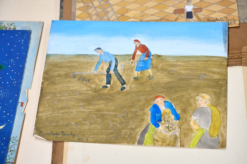 Rysunki Anneliese Tautz z Archiwum Archidiecezjalnego we Wrocławiu