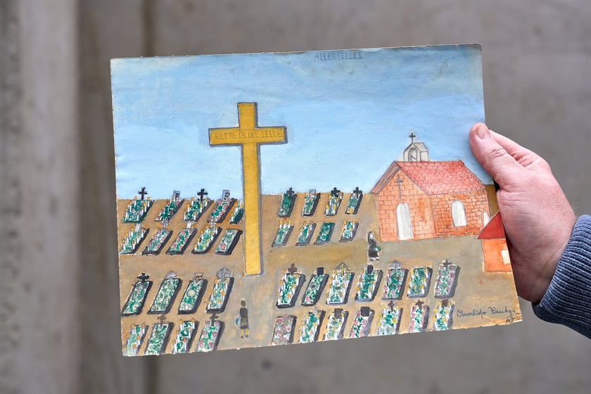 Rysunki Anneliese Tautz z Archiwum Archidiecezjalnego we Wrocławiu