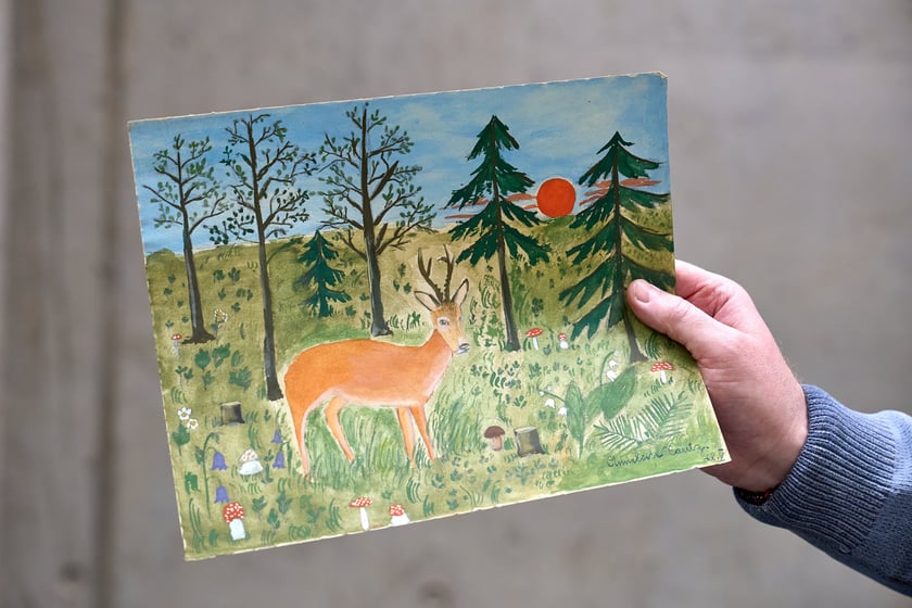 Rysunki Anneliese Tautz z Archiwum Archidiecezjalnego we Wrocławiu