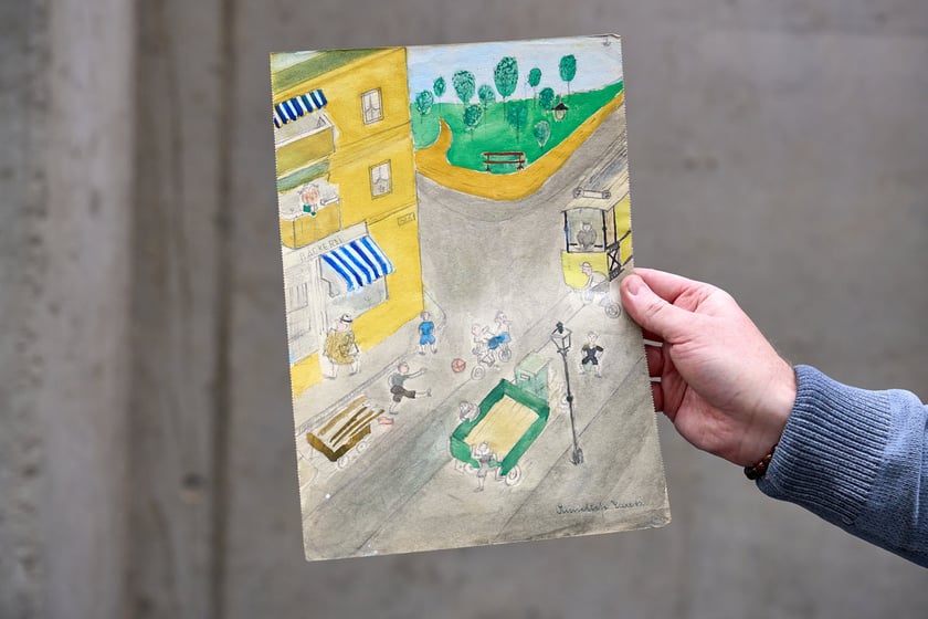 Rysunki Anneliese Tautz z Archiwum Archidiecezjalnego we Wrocławiu