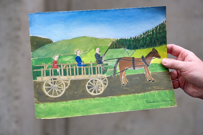 Rysunki Anneliese Tautz z Archiwum Archidiecezjalnego we Wrocławiu