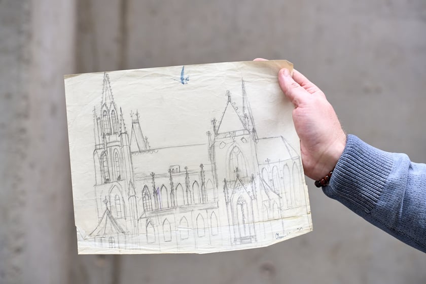 Rysunki Anneliese Tautz z Archiwum Archidiecezjalnego we Wrocławiu