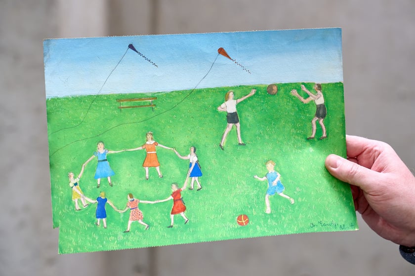 Rysunki Anneliese Tautz z Archiwum Archidiecezjalnego we Wrocławiu