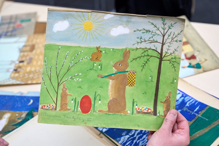 Rysunki Anneliese Tautz z Archiwum Archidiecezjalnego we Wrocławiu