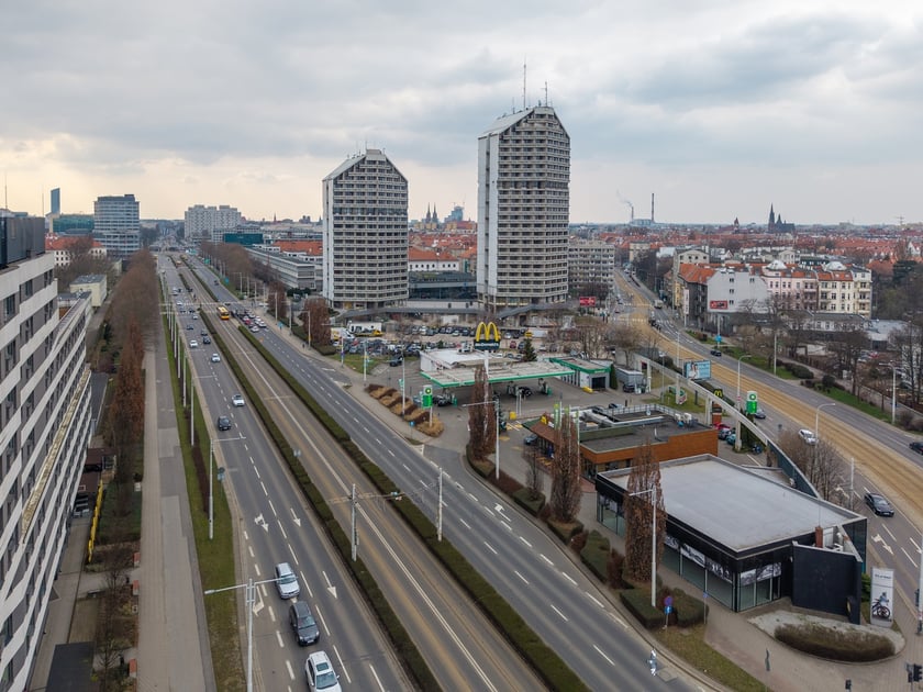 Stacja paliw przy Kredce i Ołówku