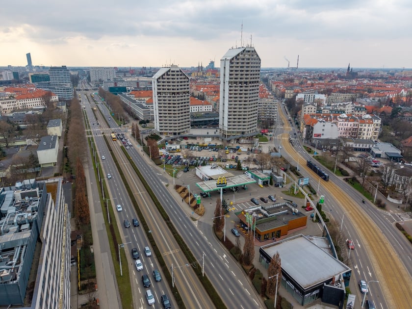 Stacja paliw przy Kredce i Ołówku