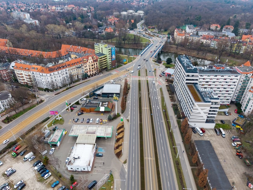 Stacja paliw przy Kredce i Ołówku