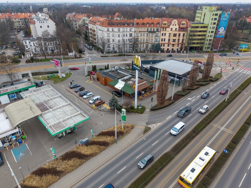 Stacja paliw przy Kredce i Ołówku
