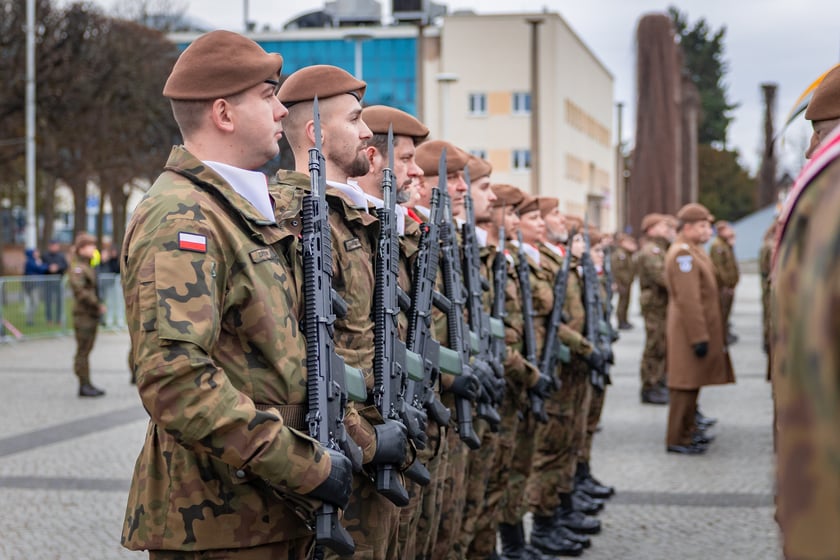 Uroczystości 16 Dolnośląskiej Brygady Obrony Terytorialnej, 28 marca 2026 r.