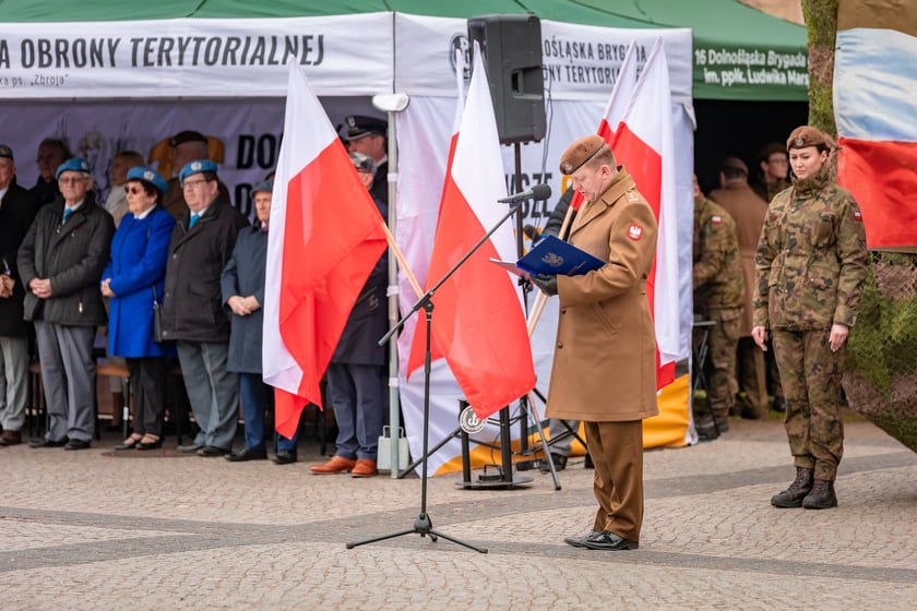 Uroczystości 16 Dolnośląskiej Brygady Obrony Terytorialnej, 28 marca 2026 r.