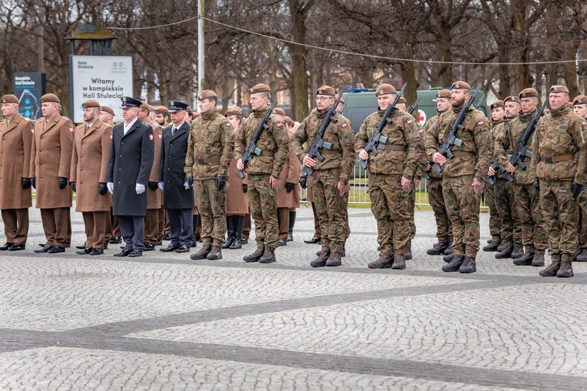 Uroczystości 16 Dolnośląskiej Brygady Obrony Terytorialnej, 28 marca 2026 r.