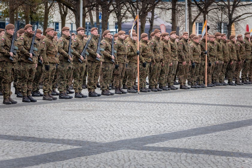 Uroczystości 16 Dolnośląskiej Brygady Obrony Terytorialnej, 28 marca 2026 r.