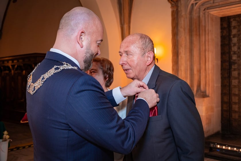 Uroczystość wręczenia medali za Długoletnie Pożycie Małżeńskie w Ratuszu we Wrocławiu