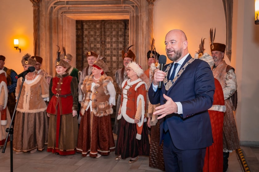 Uroczystość wręczenia medali za Długoletnie Pożycie Małżeńskie w Ratuszu we Wrocławiu