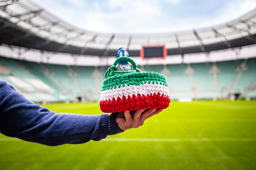 Święcenie pokarmów na Tarczyński Arena Wrocław