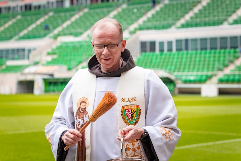 Święcenie pokarmów na Tarczyński Arena Wrocław