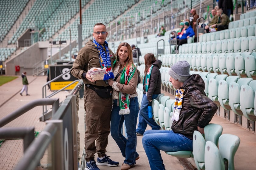 Święcenie pokarmów na Tarczyński Arena Wrocław
