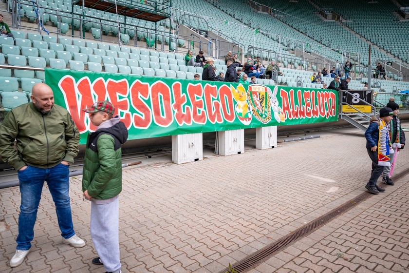 Święcenie pokarmów na Tarczyński Arena Wrocław