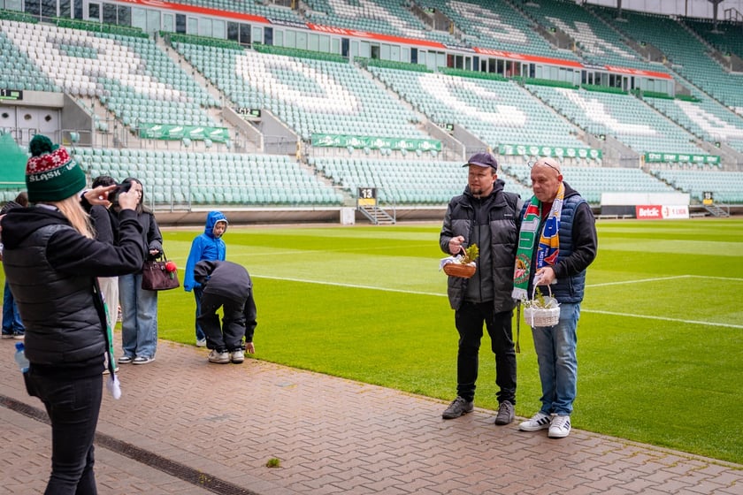 Święcenie pokarmów na Tarczyński Arena Wrocław