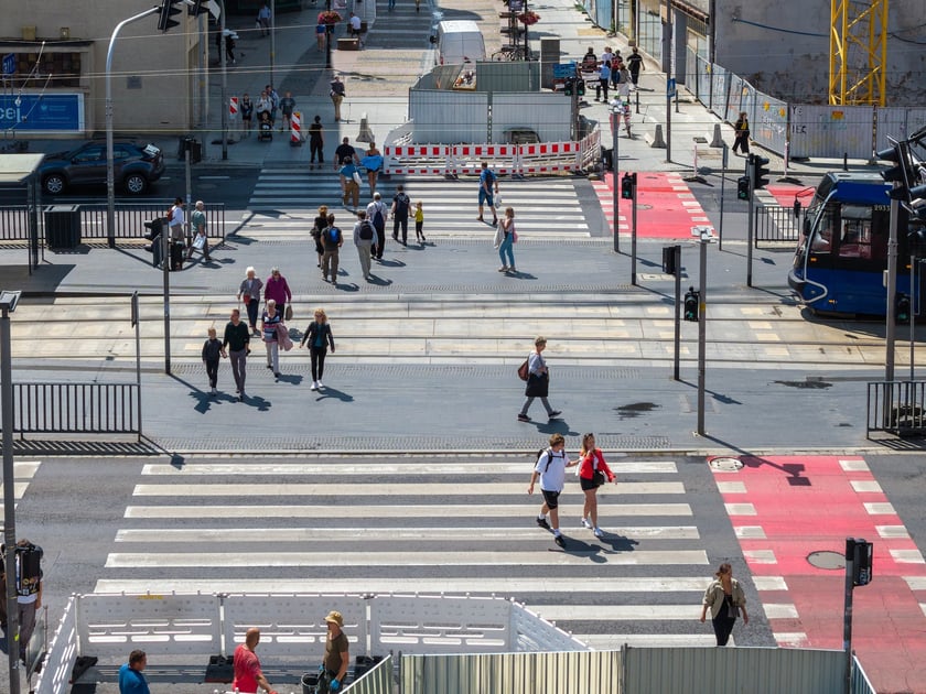Przy remontowanym Przejściu Świdnickim, 27 lipca 2026