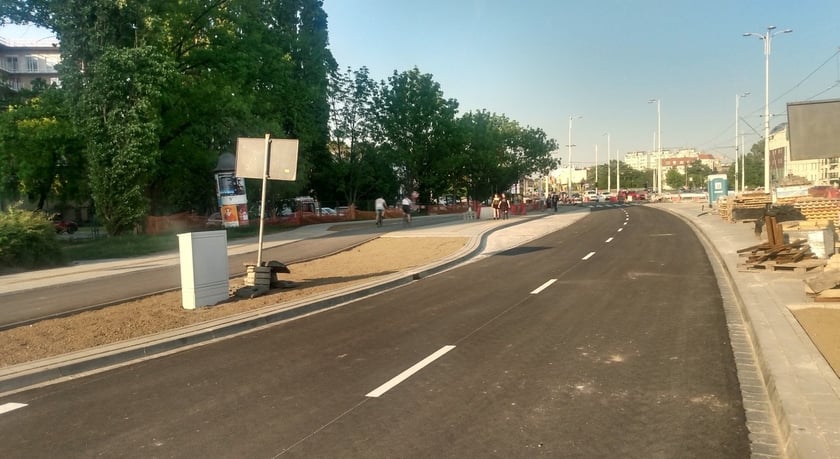 Koniec przebudowy północnej jezdni ul. Dmowskiego