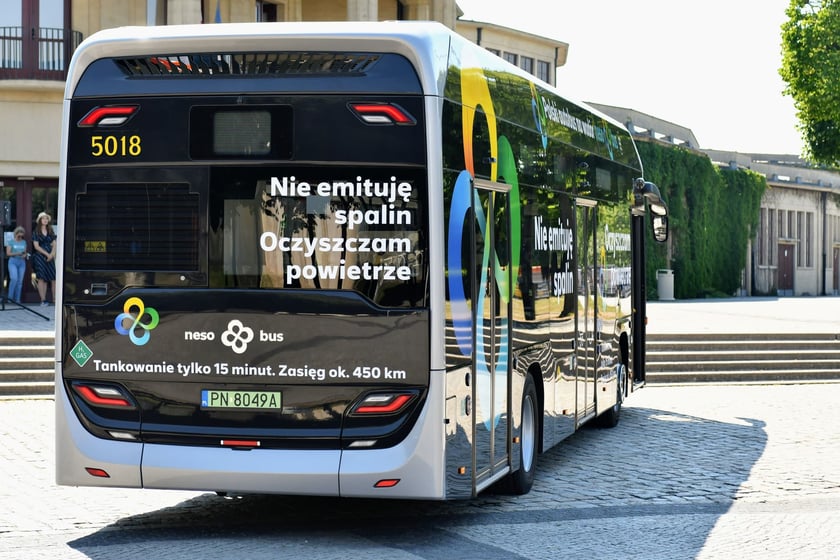 Autobus wodorowy NesoBus jest testowany przez MPK we Wrocławiu