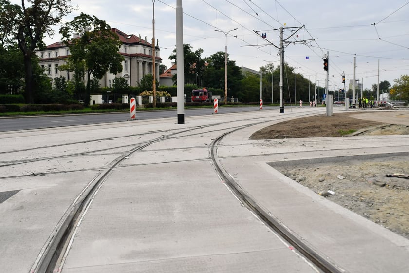 Kolejny etap #TORYwolucji. Wymiana rozjazdów przy zajezdni Borek