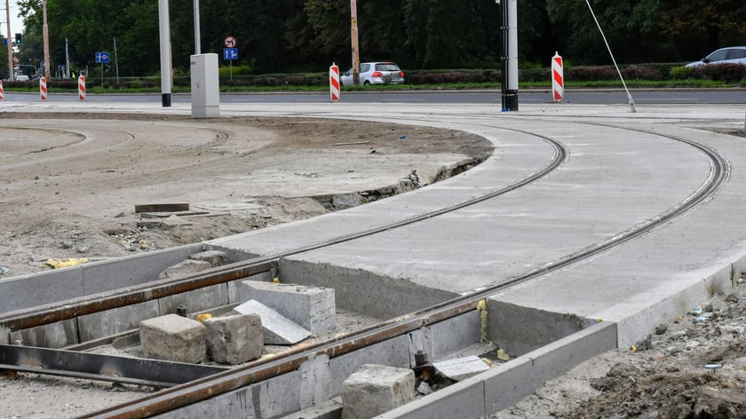 Kolejny etap #TORYwolucji. Wymiana rozjazdów przy zajezdni Borek