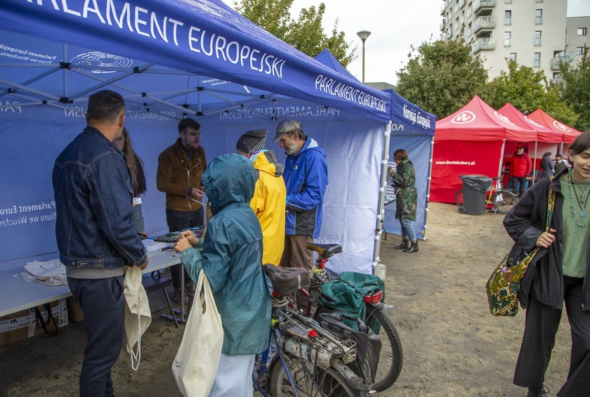 Festyn na Górce Słowiańskiej w ramach Europejskiego Tygodnia Mobilności 2022 we Wrocławiu
