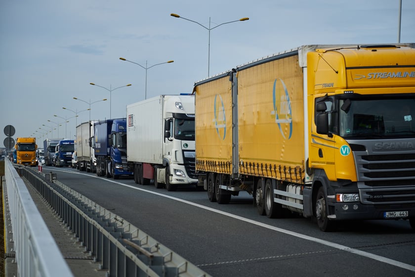 Korek na Autostradowej Obwodnicy Wrocławia