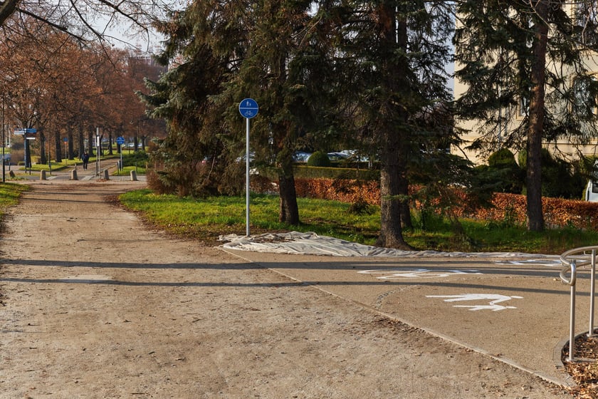 Łącznik rowerowo-pieszy pomiędzy mostem Grunwaldzkim a bulwarem Kaczyńskich