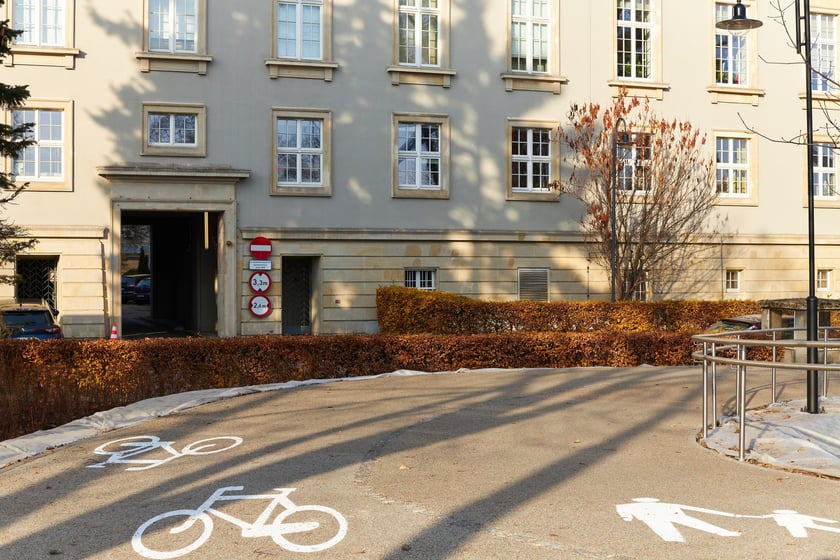 Łącznik rowerowo-pieszy pomiędzy mostem Grunwaldzkim a bulwarem Kaczyńskich